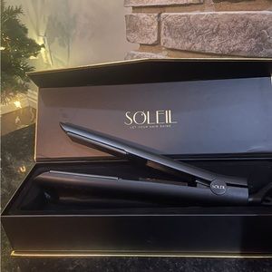New Soleil flat irons, have two a black and a unicorn.